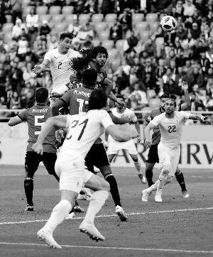 乌拉圭绝杀埃及 48年来首次世界杯开门红