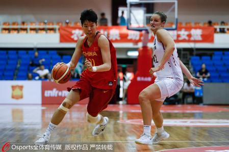 高清-中国女篮不敌比利时女篮 热身赛2胜1负收